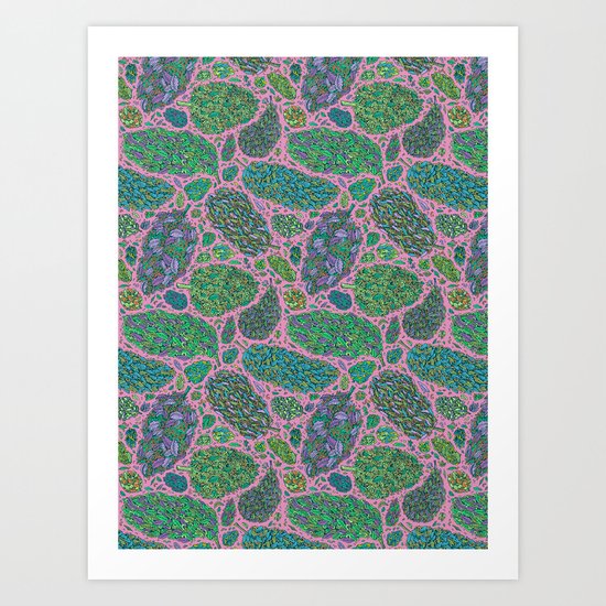 Nugs in Color Art Print