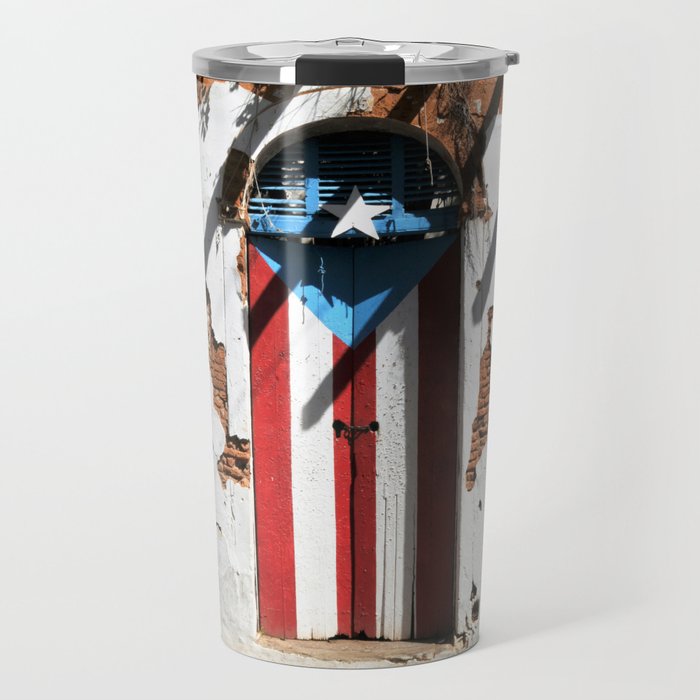 Puerto Rico Flag  ,pride Travel Mug