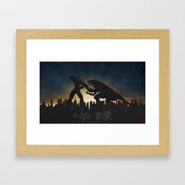 Kaiju Warriors - Pacific Rim Framed Art Print