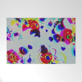 Digital motion glitch pattern Welcome Mat