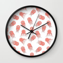 Jellyfish Neck Gator Funny Jelyfish Wall Clock