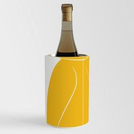 Giant yellow nude Wine Chiller