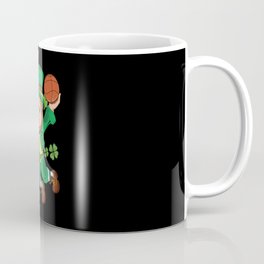 Leprechaun Basketball Shamrock St Patricks Day Mug