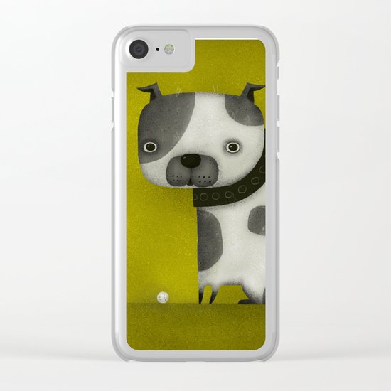 STUBBY TAIL Clear iPhone Case
