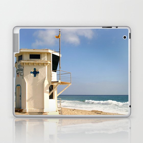 Laguna Beach Lifeguard Tower Laptop & iPad Skin