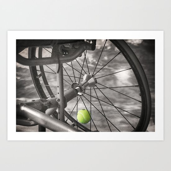 Caught Art Print