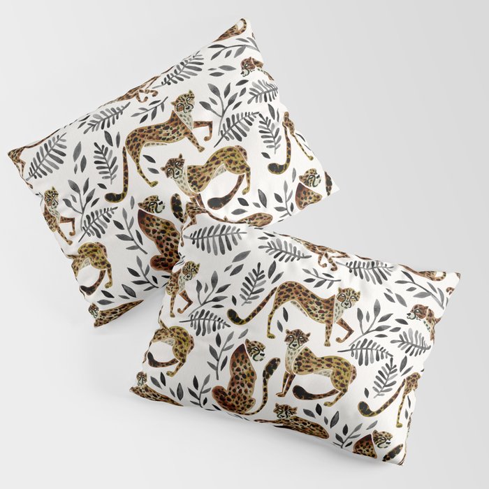 Cheetah Collection – Mocha & Black Palette Pillow Sham