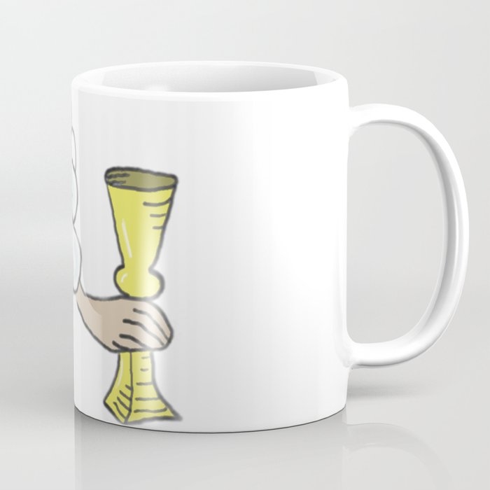 Four of Cups Tarot Cloud Coffee Mug