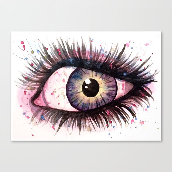 cosmic eye 2 Canvas Print