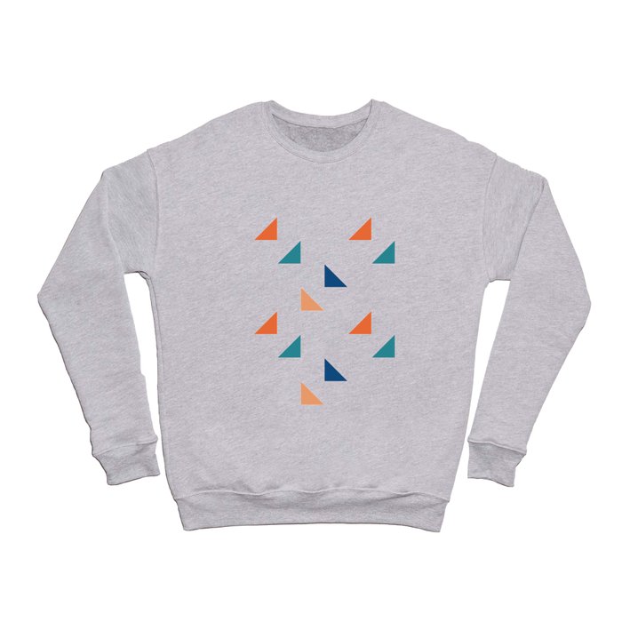 colorful triangles Crewneck Sweatshirt