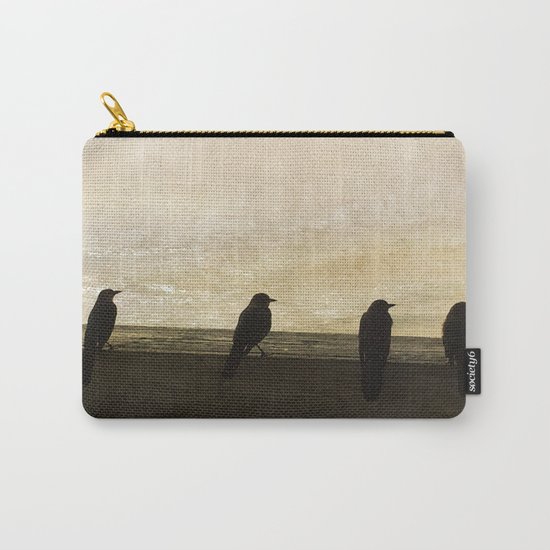 Four Blackbirds Carry-All Pouch