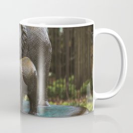 Elephant Drinking Fountain Lincoln Park Zoo Chicago Coffee Mug