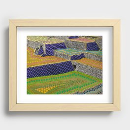 Terraces Recessed Framed Print