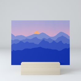 Blue Hills Mini Art Print