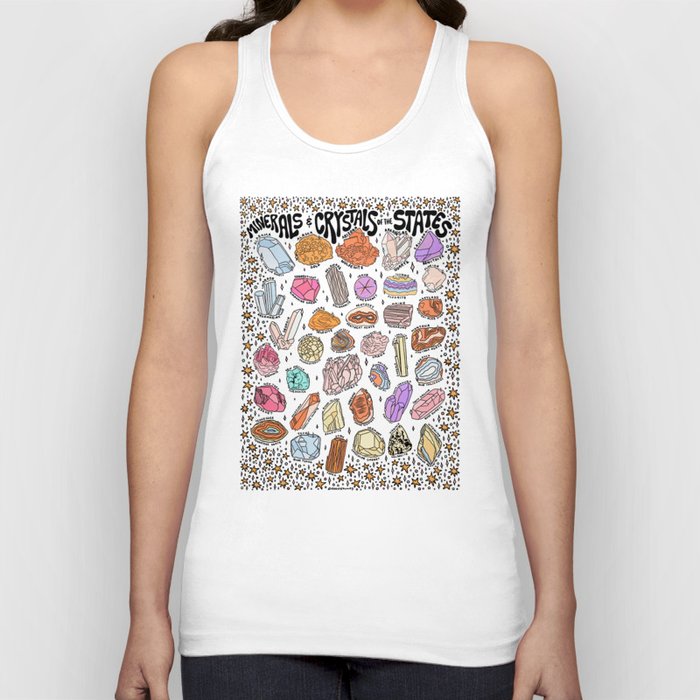 Crystals of the States Tank Top