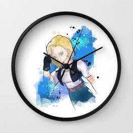 android 18 Wall Clock