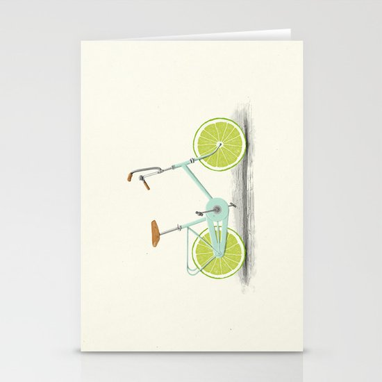 Acid (Blue) Stationery Cards