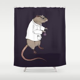 Lab Rat | Color Shower Curtain