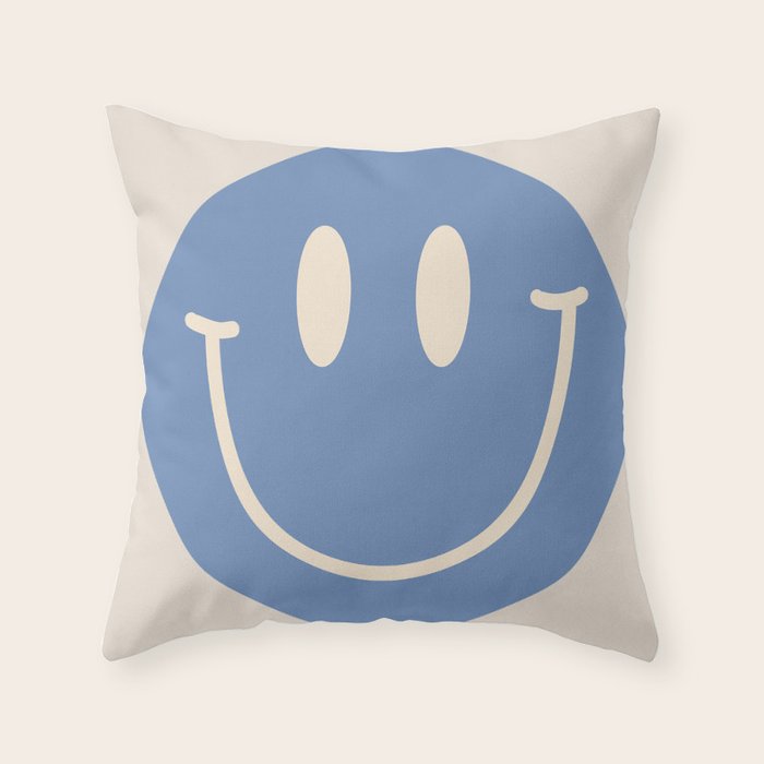 Throw Pillow Happy Face Pillow Mainstays 16