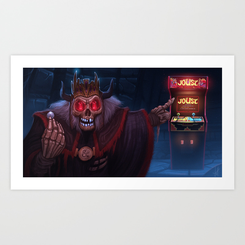 Acererak The Demi Lich Ready Player One Art Print By Jeffdelgado Society6 Acererak The Demi Lich Ready Player One Art Print By Jeffdelgado Society6
