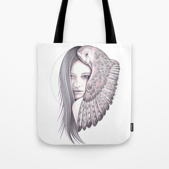 Alone With The Owl Tote Bag