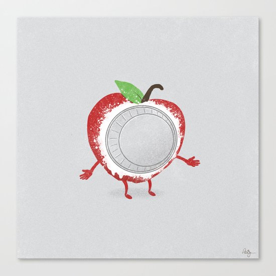 Apple Pied Canvas Print