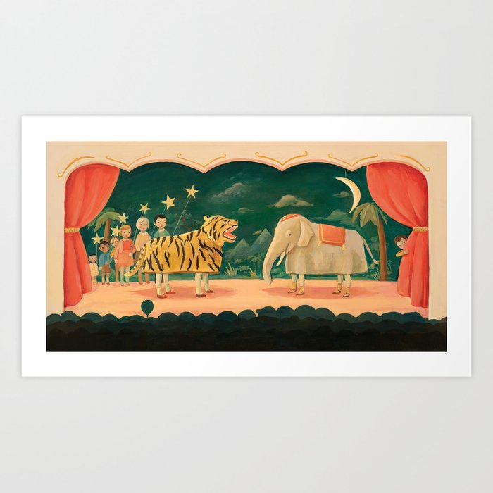 The Play by Emily Winfield Martin Art Print