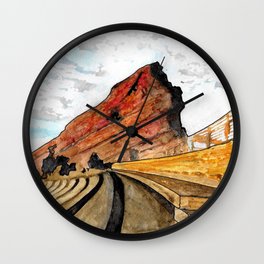 Red Rocks 2016 Wall Clock