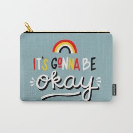 It's Gonna Be Okay – Blue Palette Carry-All Pouch