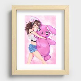 Bunny Hug Recessed Framed Print