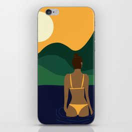 Sunset Lake iPhone Skin