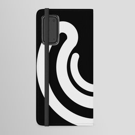 Black and white 90s inspired  Android Wallet Case