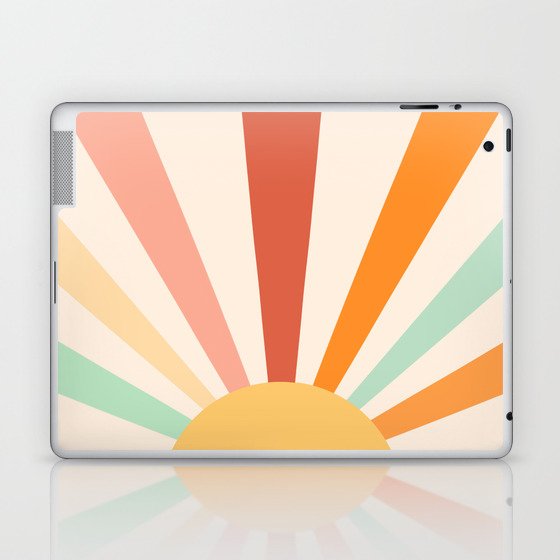 Boho Sun Colorful Laptop & iPad Skin