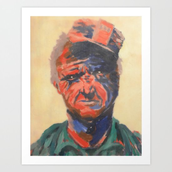 Miner#1 Art Print