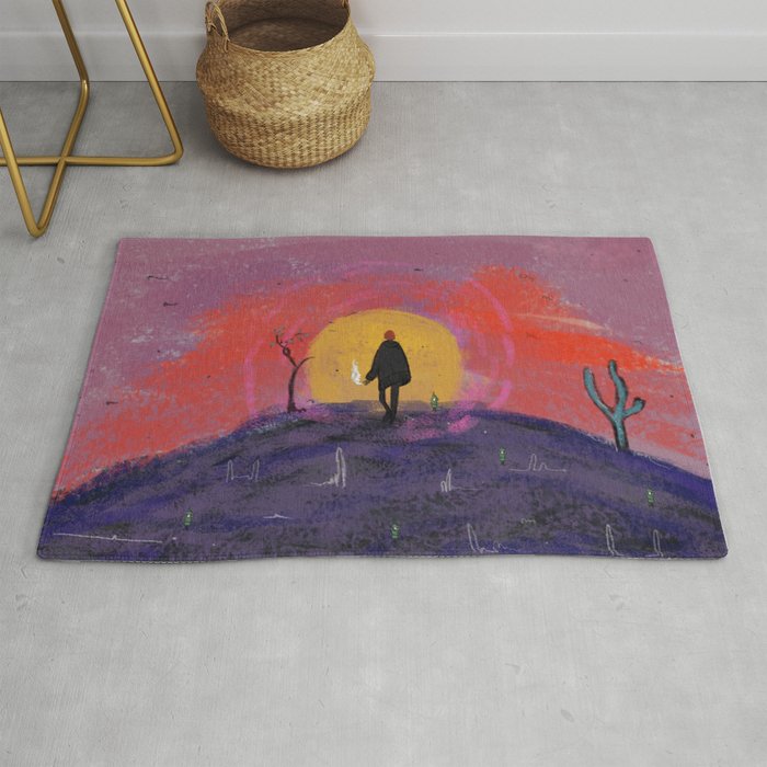 Lonely Girl Rug