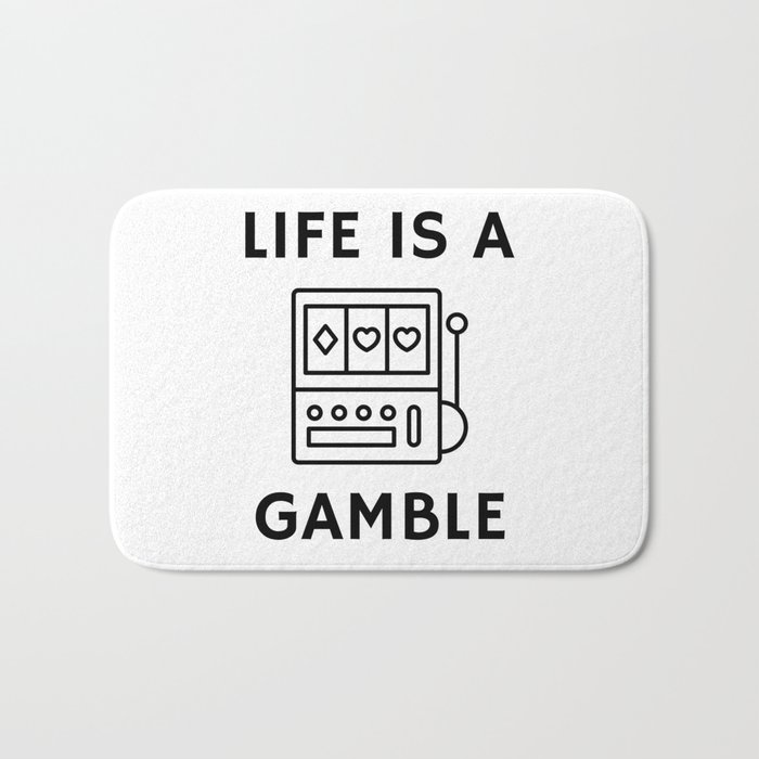 Slot Machine Gamble Bath Mat