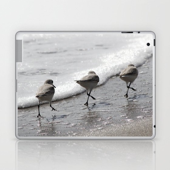 Sandpipers Birds on the Beach Laptop & iPad Skin