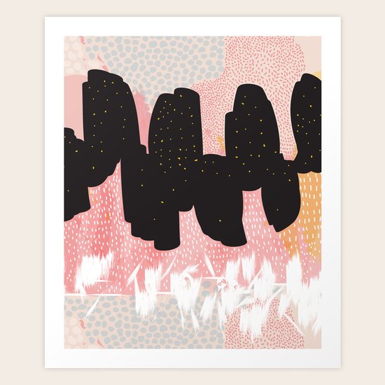 Abstract Pattern Art Print