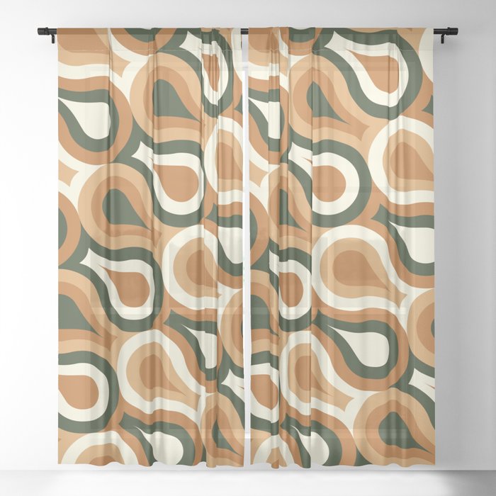 Tessellation 4 Sheer Curtain