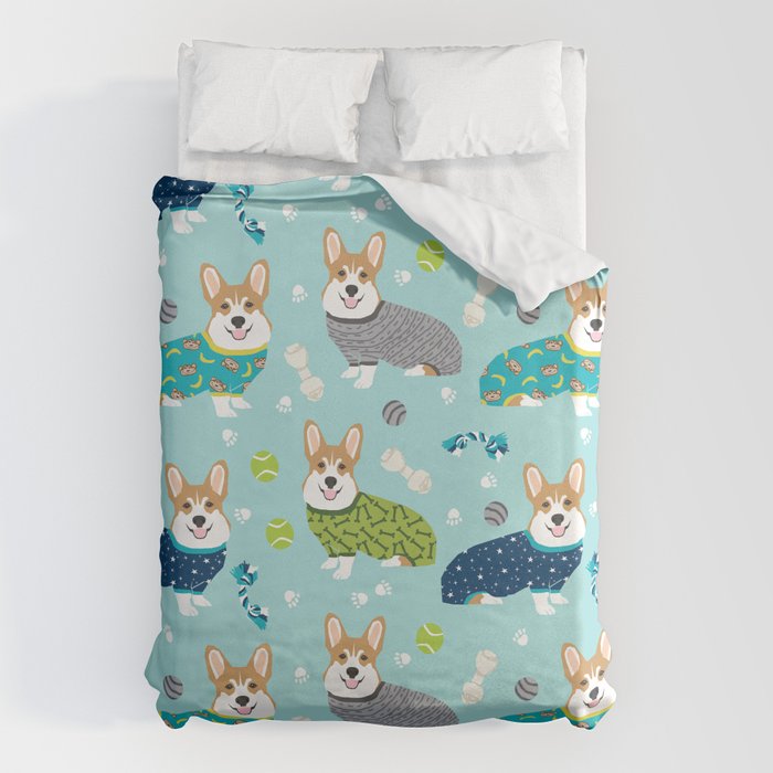 Corgi discount print pajamas