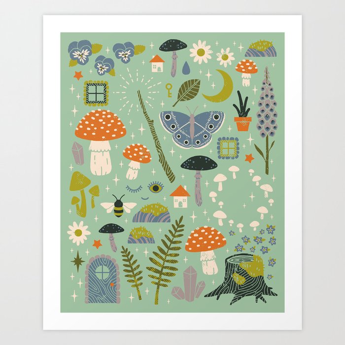 Fairy Garden Kunstdrucke Fairy Garden Kunstdrucke