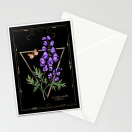 Wolfsbane magical herb  Stationery Cards