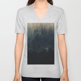 THE BRIGHTER SIDE OF DARKNESS V Neck T Shirt