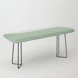 Two Tone Line Curvature LXXIII Bench