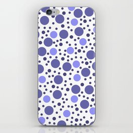 Very Peri Color 2022 Graphic Geometric Points  iPhone Skin