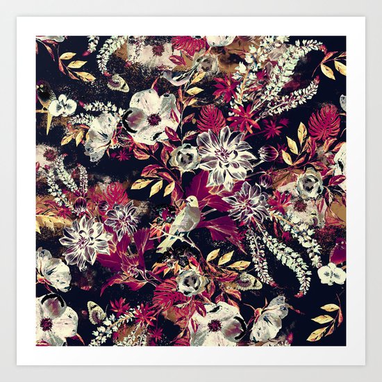 Space Garden II Art Print