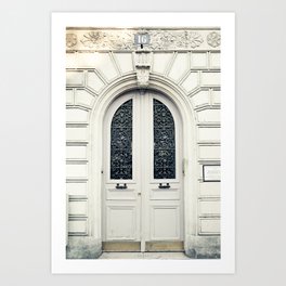 Little Paris Door Art Print
