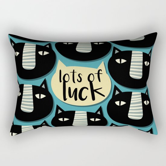 Lots of Luck Rectangular Pillow