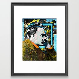 Friedrich Nietzsche Framed Art Print