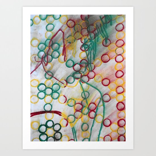 Positive Vibrations Ver.2 Art Print